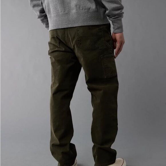 American Eagle Flex Corduroy Carpenter Pant black‎ 33x32 NWT in packaging - Picture 4 of 8